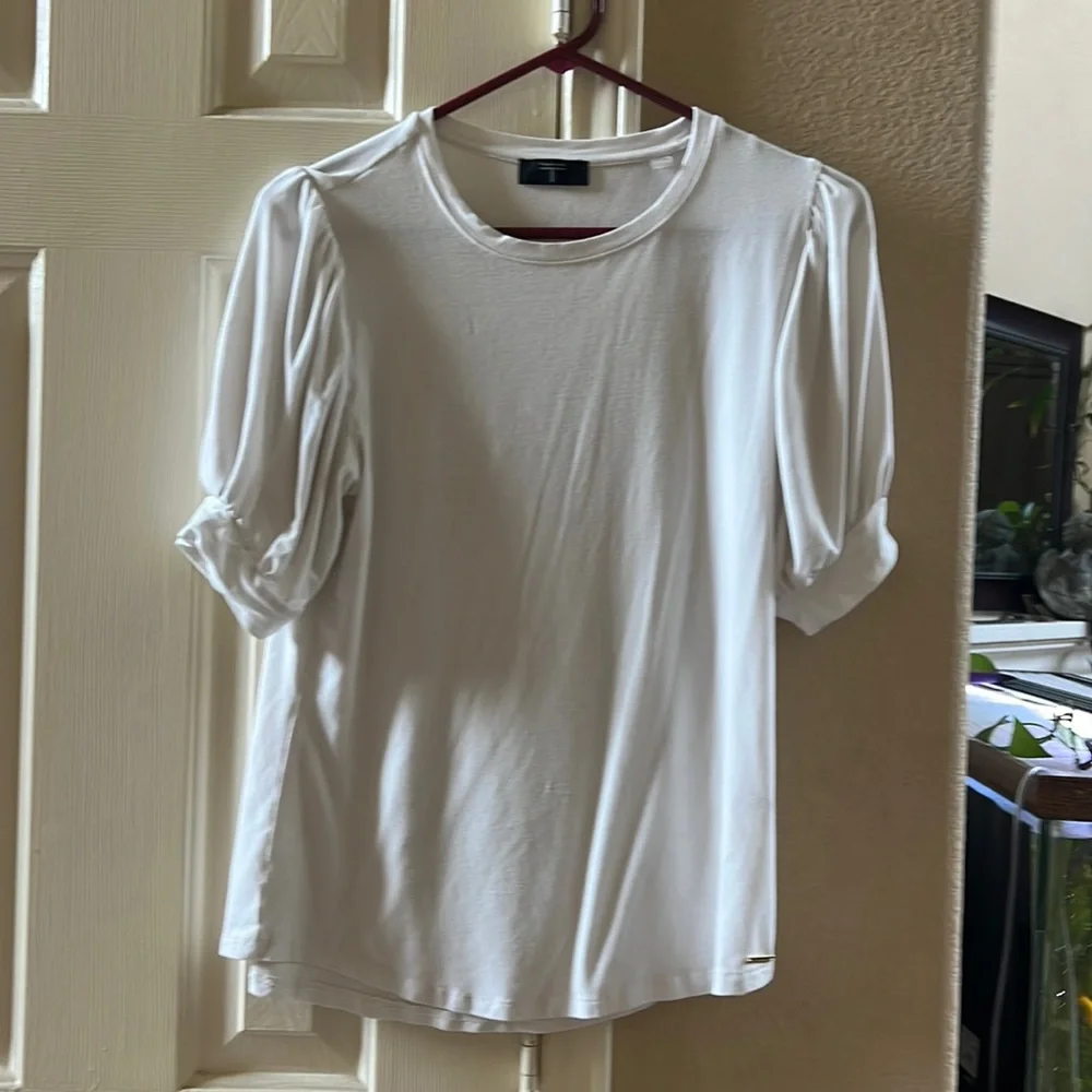 Tahari off white shirt - Picture 1 of 6